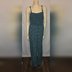 Elegant Green Floral‎ Women's Jumpsuit